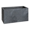 Plantenbak Arizona Biguhi - L75 X B27 X H40cm - Donkergrijs -Woondecoratie Winkel arizona biguhi graphite l75w27h40 plantenbak 1