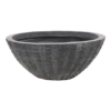 Plantenschaal Arkansas - D45 X H20cm - Donkergrijs -Woondecoratie Winkel arkansas bowl low graphite d45h20 plantenschaal 1