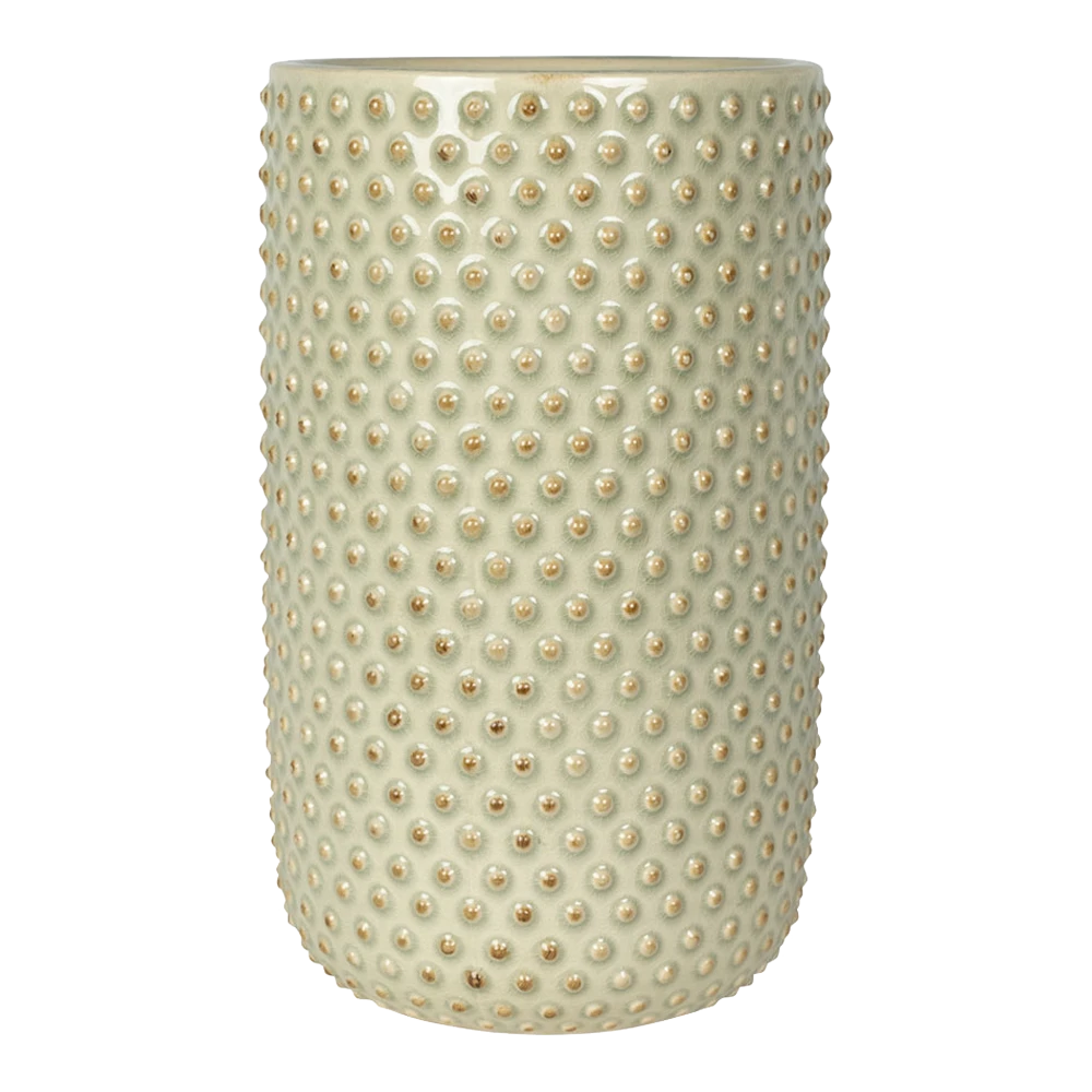 Bloempot Bolino Hoog - D18 X H29cm - Mint 3 Bloempot Bolino Hoog - D18 X H29cm - Mint