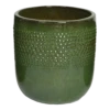 Bloempot Collin - D33 X H34cm - Groen -Woondecoratie Winkel bloempot collin groen bloempot 1