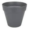 Bloempot Elho Loft Urban Rond 50cm - Antraciet -Woondecoratie Winkel bloempot elho loft urban rond antraciet bloempot antraciet 1 2