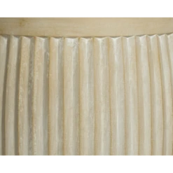 Bloempot Laura - D23 X H23cm - Beige -Woondecoratie Winkel bloempot laura beige bloempot 3