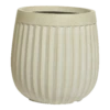 Bloempot Laura - D23 X H23cm - Off White 1 Bloempot Laura - D23 X H23cm - Off White -Woondecoratie Winkel bloempot laura off white bloempot 1