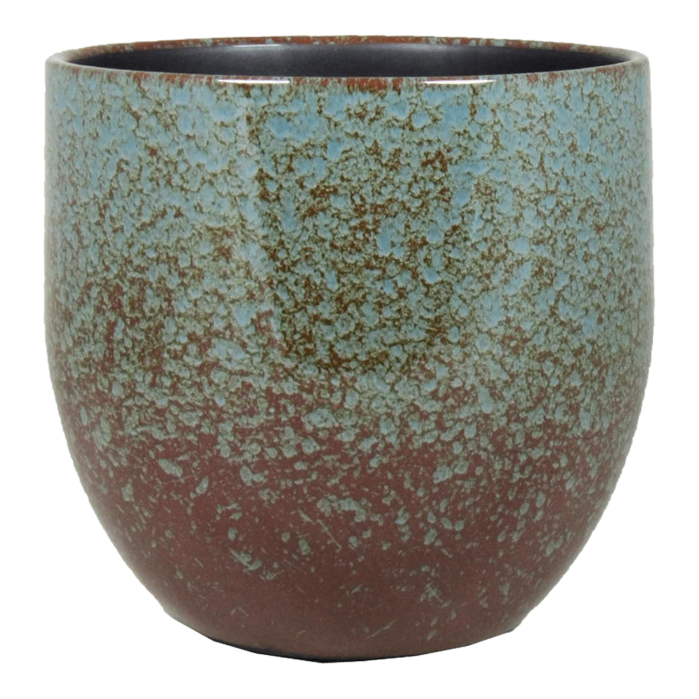 Bloempot Sepp - D20 X H20cm - Blauw 3 Bloempot Sepp - D20 X H20cm - Blauw