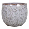 Bloempot Sierra - D19 X H17,5cm - Living Grijs -Woondecoratie Winkel bloempot sierra living grijs bloempot 1
