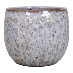 Bloempot Sierra - D19 X H17,5cm - Living Grijs