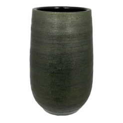 Bloempot Tokio Hoog - D22 X H40cm - Groen