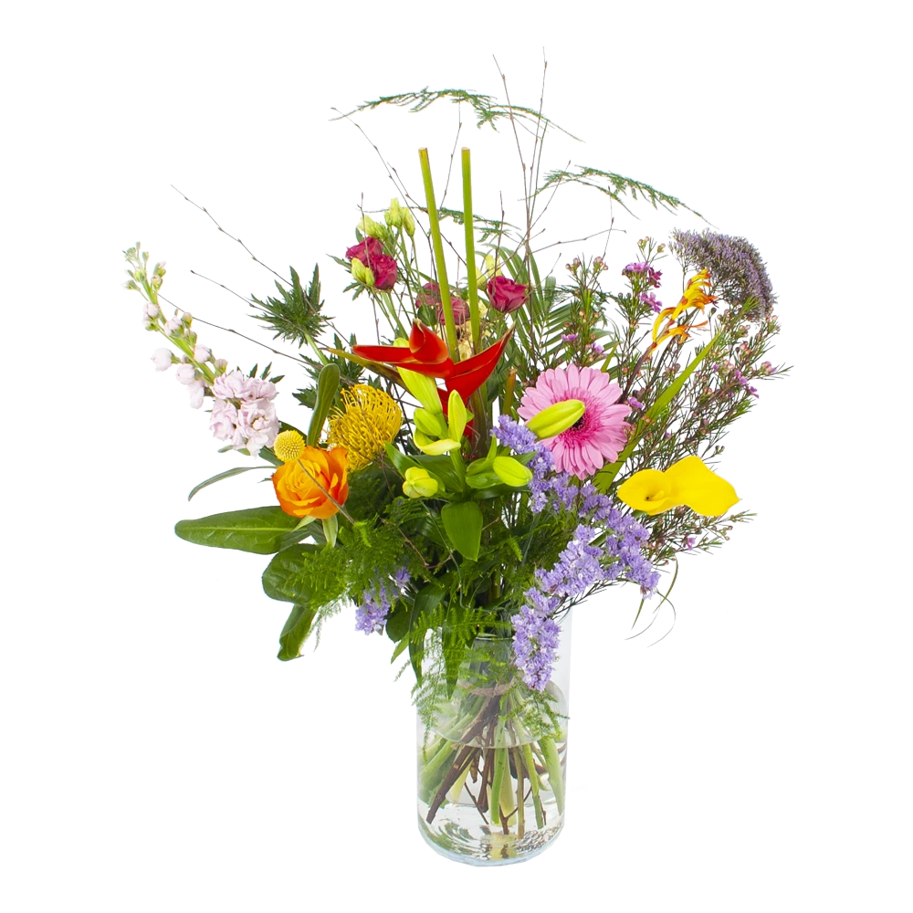 Boeket Heerlijke Lente Deluxe Middel 3 Boeket Heerlijke Lente Deluxe Middel