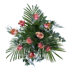 Boeket Rosa Roze Middel -Woondecoratie Winkel boeket rosa roze boeketten 2 2