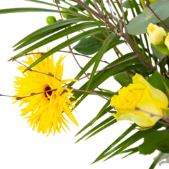 Boeket Vrolijk Geel Klein -Woondecoratie Winkel boeket vrolijk geel boeketten 3 2