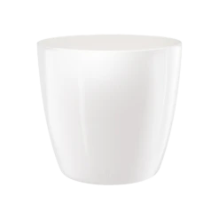 Bloempot Elho Brussels Diamond Rond 30cm - Wit