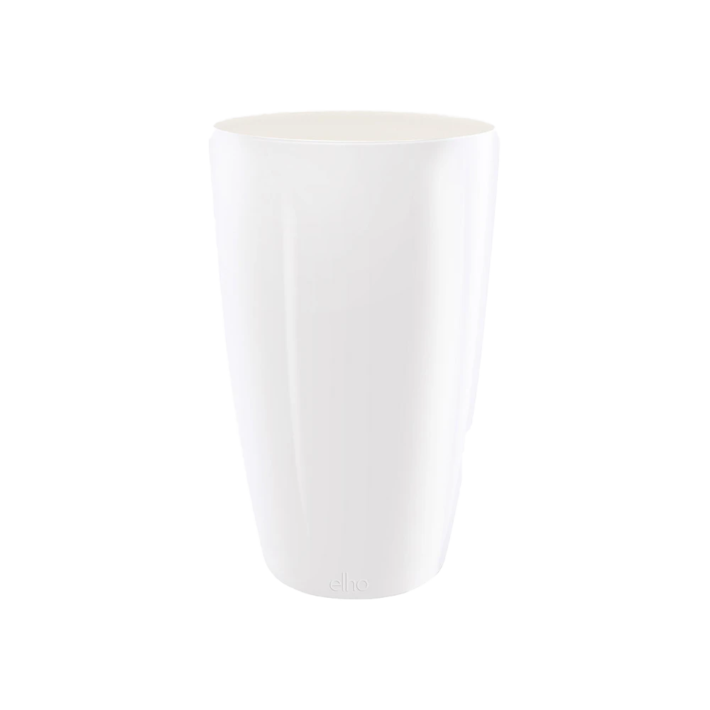 Bloempot Elho Brussels Diamond Rond Hoog 32cm - Wit 3 Bloempot Elho Brussels Diamond Rond Hoog 32cm - Wit