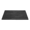 HAMAT Fantastic Borstelmat - 60x40cm - Zwart - Deurmat -Woondecoratie Winkel fantastic borstelmat 60x40cm zwart deurmat 1