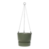 Hangpot Elho Greenville 24cm - Bladgroen 2 Hangpot Elho Greenville 24cm - Bladgroen -Woondecoratie Winkel greenville hangschaal 24cm bloempot bladgroen 1 4