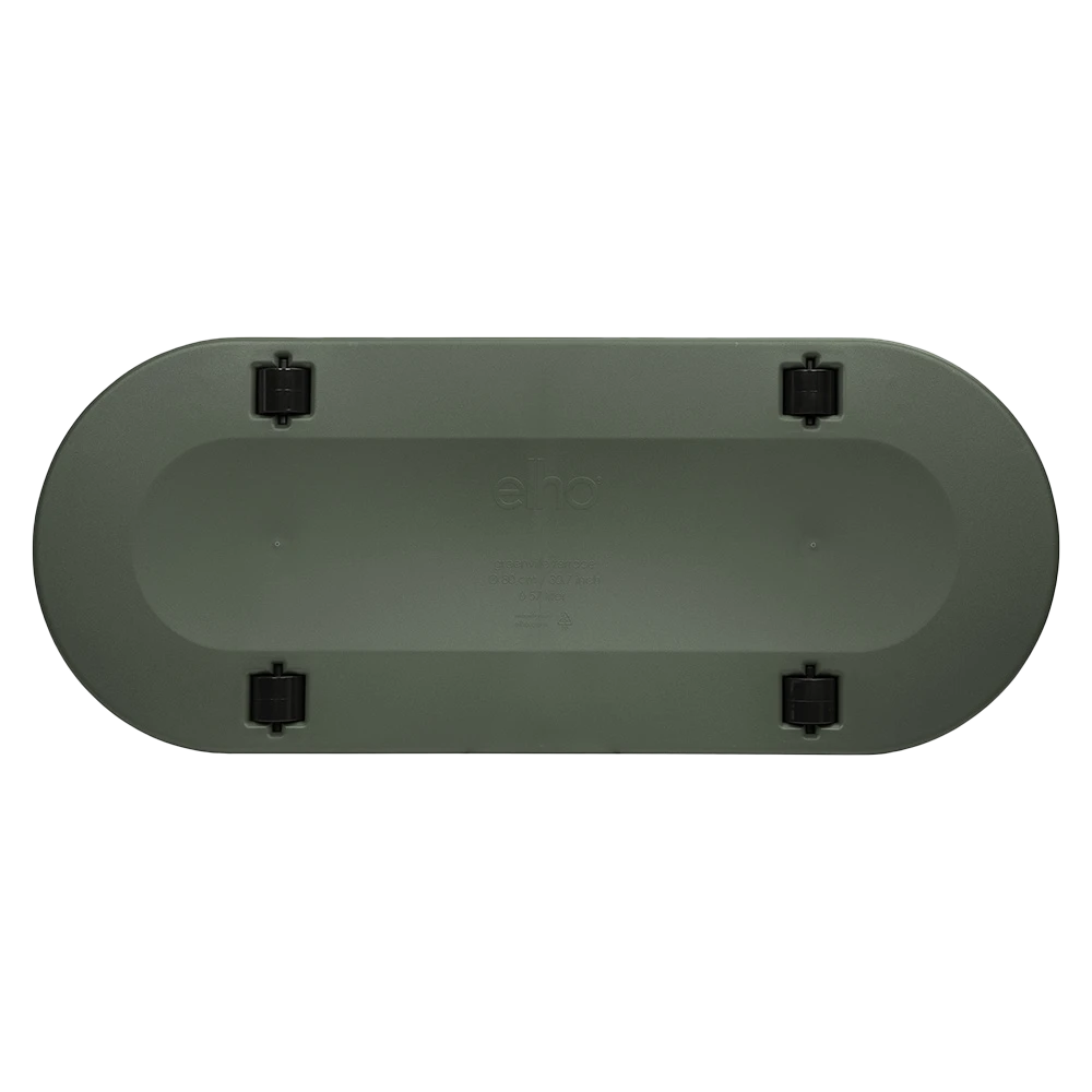 Bloembak Elho Greenville Terrace 80cm - Met Wielen - Bladgroen 7 Bloembak Elho Greenville Terrace 80cm - Met Wielen - Bladgroen - Afbeelding 5