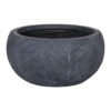Plantenschaal Iowa Bullet - D56 X H28cm - Donkergrijs -Woondecoratie Winkel iowa bullet bowl graphite d56h28 bloempot 1 5