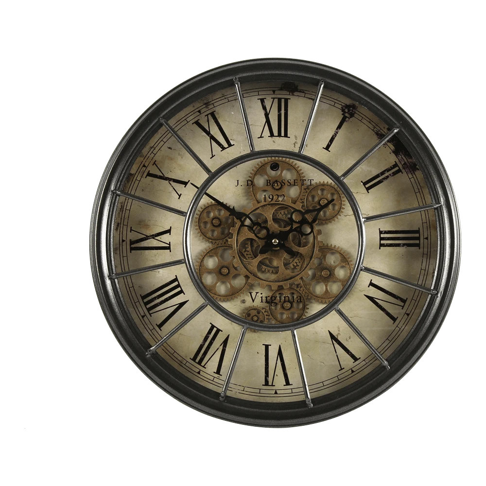 Klok Grant Grijs U00f8 46,5 Cm - Wandklok