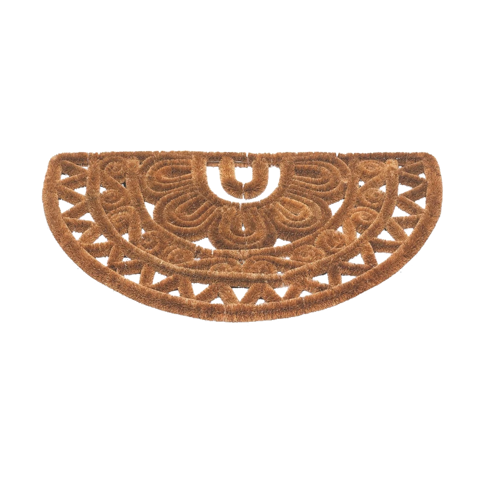 HAMAT Kokosmat Draco Decor - 75x45cm - Naturel - Deurmat