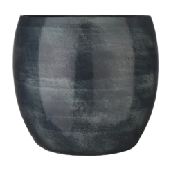 Woondecoratie Winkel 7 Bloempot Lester - D38 X H35cm - Donkerblauw
