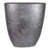 Bloempot Mira Ovaal - L51 X B17 X H57cm - Antraciet -Woondecoratie Winkel ovaal mira 51x17x57cm industrieel zwart bloempot antraciet 1