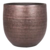 Bloempot Mira - D24 X H22cm - Koper -Woondecoratie Winkel pot mira d24 h22cm koper bloempot 1 1