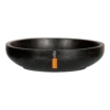 Capi Plantenschaal Lux Terrazo - D37 X H9cm - Zwart -Woondecoratie Winkel schaal 36x8 lux zwart plantenschaal 1 5