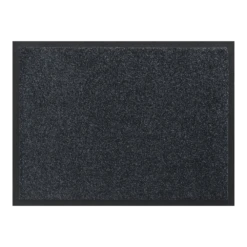 Woondecoratie Winkel 16 HAMAT Schoonloopmat Briljant - 80x60cm - Graphite - Deurmat
