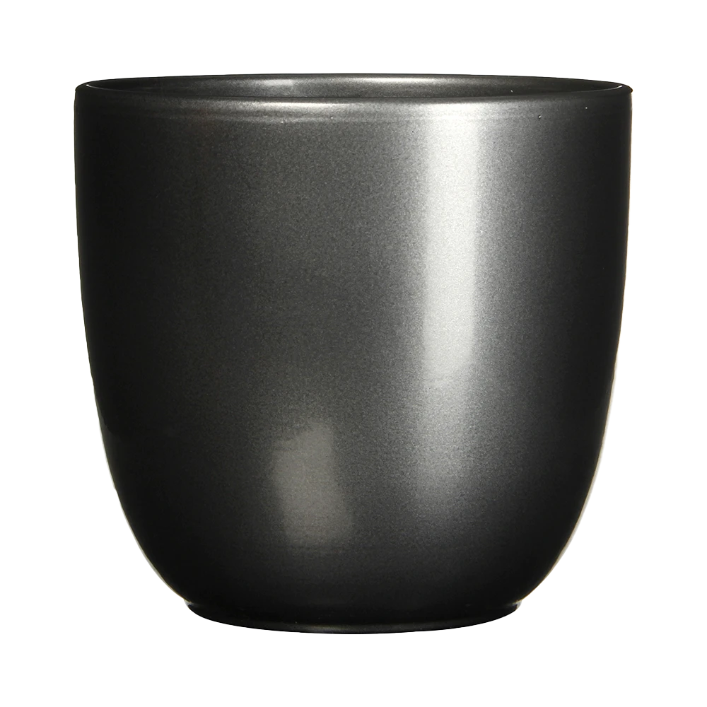 Bloempot Tusca - D35 X H31.5cm - Antraciet 3 Bloempot Tusca - D35 X H31.5cm - Antraciet