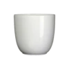 Bloempot Tusca - D25 X H23cm - Wit 1 Bloempot Tusca - D25 X H23cm - Wit -Woondecoratie Winkel tusca pot rond wit h23xd25cm bloempot 1 4