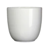 Bloempot Tusca - D31 X H28.5cm - Wit 1 Bloempot Tusca - D31 X H28.5cm - Wit -Woondecoratie Winkel tusca pot rond wit h28 5xd31cm bloempot 1 4