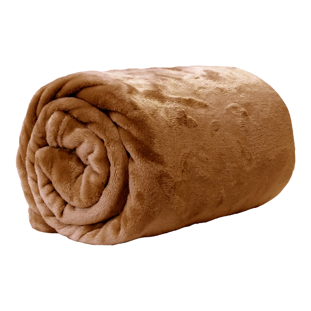 Unique Living Plaid Enzo - 130x180cm - Leather Brown 3 Unique Living Plaid Enzo - 130x180cm - Leather Brown