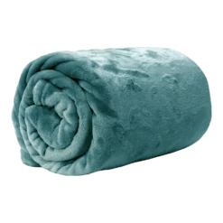 Unique Living Plaid Enzo - 130x180cm - Mineral Blue