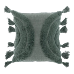 Unique Living Sierkussen Brody - 45x45cm - Laurel Green