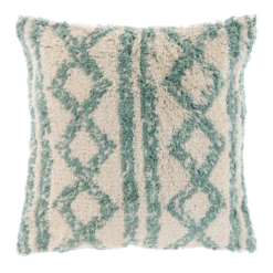 Unique Living Sierkussen Elliot - 45x45cm - Surf Blue