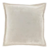 Unique Living Sierkussen Tatum - 45x45cm - Dove White -Woondecoratie Winkel unique living sierkussen tatum 45x45cm dove white polyester 1 1
