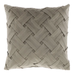 Unique Living Sierkussen Viktor - 45x45cm - Chateau Grey