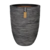Capi Bloempot Nature Elegant Rib NL - D34 X H46cm - Antraciet 1 Capi Bloempot Nature Elegant Rib NL - D34 X H46cm - Antraciet -Woondecoratie Winkel vaas elegant laag rib nl 36x47 antraciet bloempot 1 4