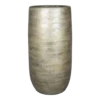 Bloempot Mira Hoog - D29 X H60cm - Goud -Woondecoratie Winkel vaas mira d29 h60cm industrieel goud bloempot 1