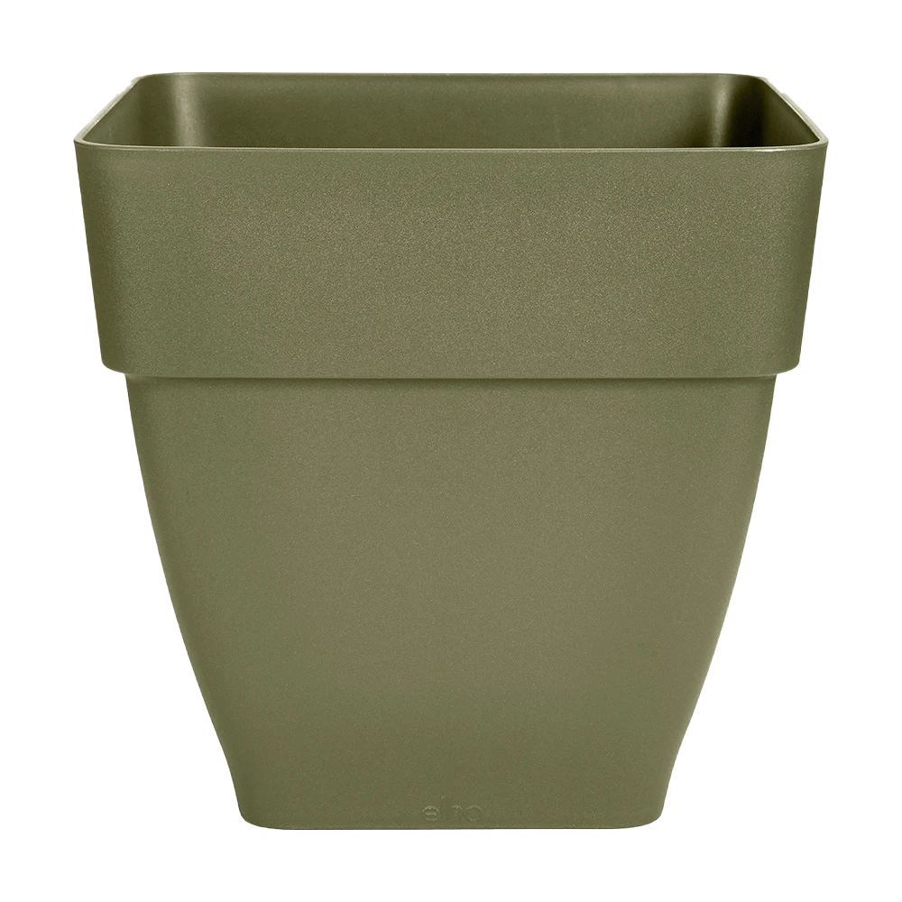 Bloempot Elho Vibia Campana Vierkant 30cm - Saliegroen 3 Bloempot Elho Vibia Campana Vierkant 30cm - Saliegroen