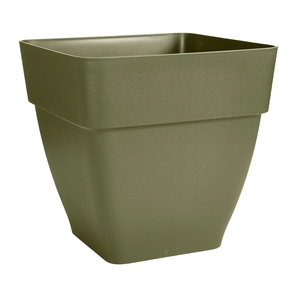 Bloempot Elho Vibia Campana Vierkant 30cm - Saliegroen 4 Bloempot Elho Vibia Campana Vierkant 30cm - Saliegroen - Afbeelding 2
