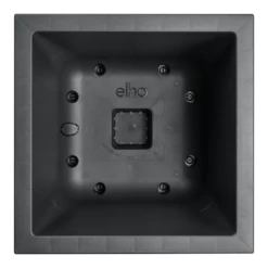 Elho Vivo Next Vierkant Wielen 30cm - Living Black -Woondecoratie Winkel vivo next vierkant wielen 30cm living black 3 1