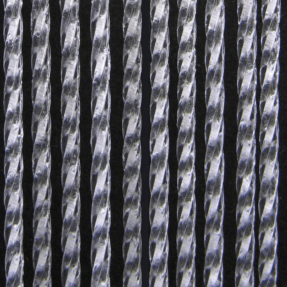 Vliegengordijn Roma - Transparant/Wit - 90 X 210cm - Sun-Arts 5 Vliegengordijn Roma - Transparant/Wit - 90 X 210cm - Sun-Arts - Afbeelding 3