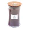 Woodwick Black Cherry Large Candle - Geurkaars 2 Woodwick Black Cherry Large Candle - Geurkaars -Woondecoratie Winkel woodwick black cherry large candle geurskaars 1 5
