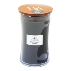 Woodwick Black Peppercorn Large Candle - Geurkaars