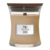 Woodwick Cashmere Medium Candle - Geurkaars -Woondecoratie Winkel woodwick cashmere medium candle geurkaars 1