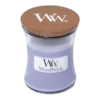 Woodwick Lavender Spa Mini Candle - Geurkaars -Woondecoratie Winkel woodwick lavender spa mini candle geurskaars 1