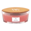 Woodwick Melon & Pink Quartz Ellipse Candle - Geurkaars -Woondecoratie Winkel woodwick melon pink quartz xl candle geurskaars 1 3 1