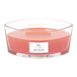 Woodwick Melon & Pink Quartz Ellipse Candle - Geurkaars 5 Woodwick Melon & Pink Quartz Ellipse Candle - Geurkaars -Woondecoratie Winkel woodwick melon pink quartz xl candle geurskaars 2 3 1