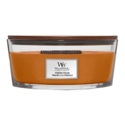 Woodwick Pumpkin Praline Ellipse Candle - Geurkaars