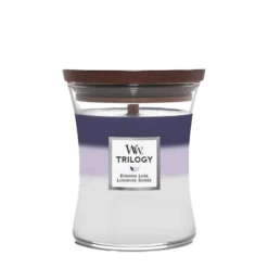 Woodwick Trilogy Evening Luxe Medium Candle - Geurkaars